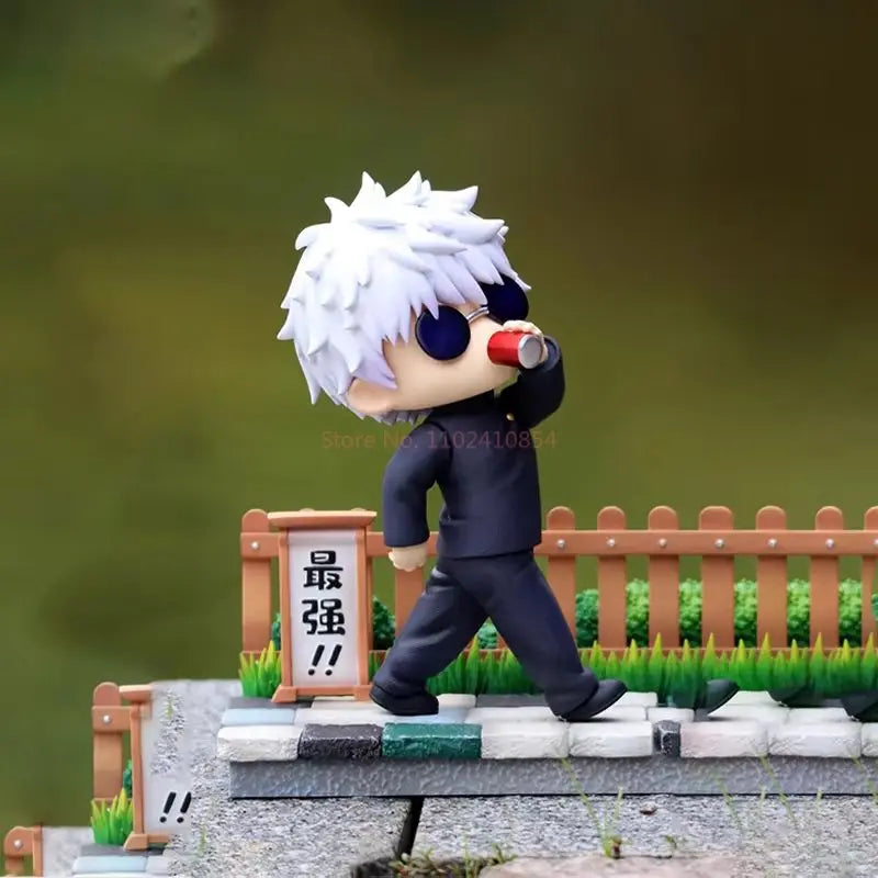 Anime Jujutsu Kaisen Figure Satoru Gojo Geto Suguru Action Figures Mini Edition Pvc Gk Statue Model Doll Toys Collection Gift